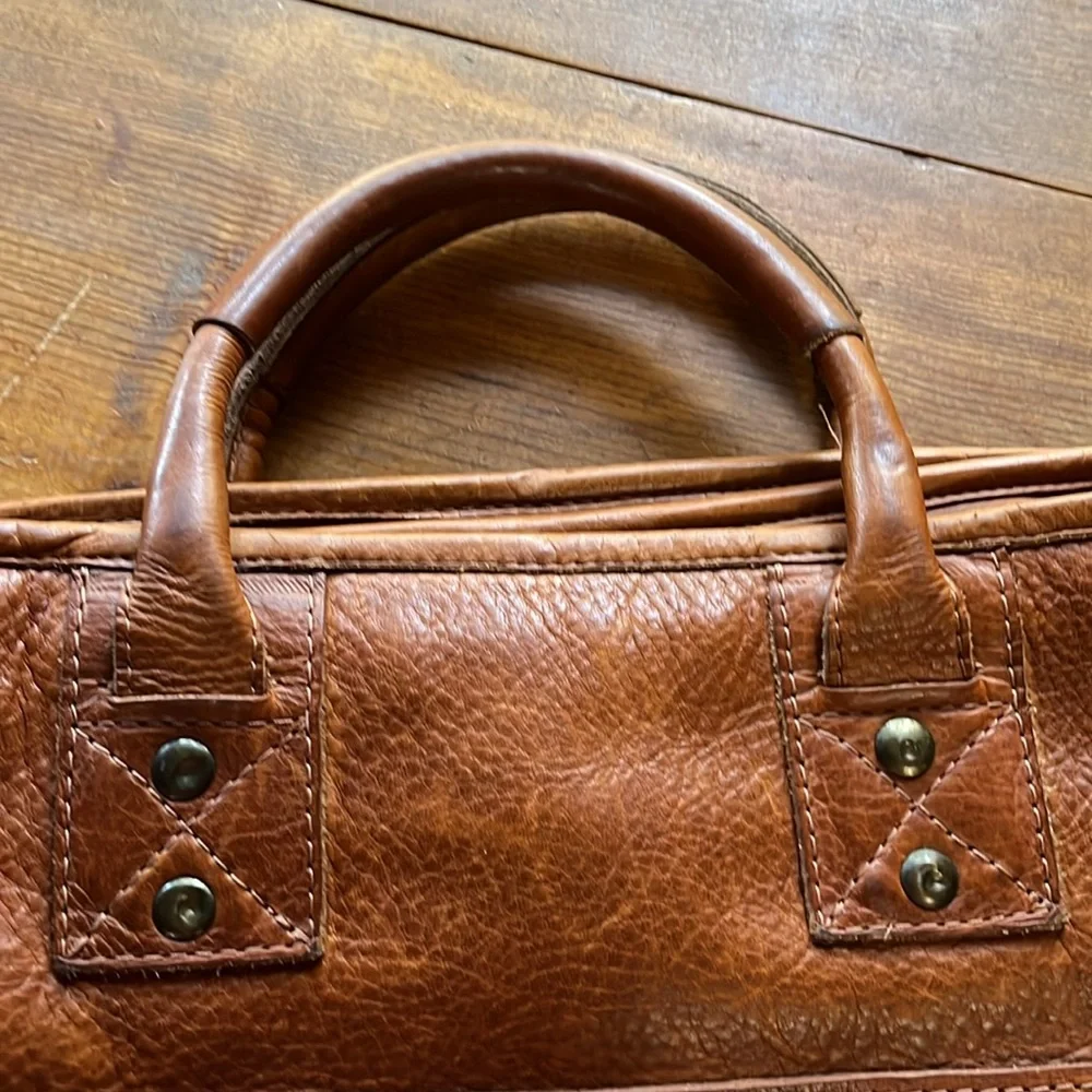 Will Leather Goods Brown Leather Men's Bag
